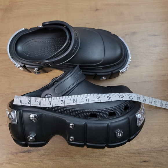 Balenciaga Hardcrocs Black Mule - Picture 14 of 14